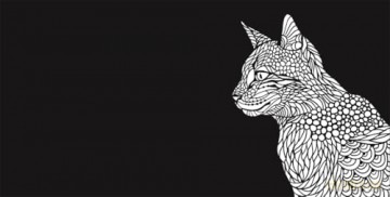 Happy Cats Colouring: Cute Kittens to Colour and Share - LOM ART [KSIĄŻKA]