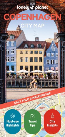 Lonely Planet Copenhagen City Map - O' Thomas Malley [KSIĄŻKA]