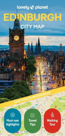 Lonely Planet Edinburgh City Map - Lonely Planet [KSIĄŻKA]
