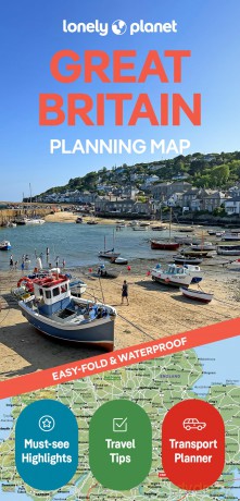 Lonely Planet Great Britain Planning Map - Lonely Planet [KSIĄŻKA]