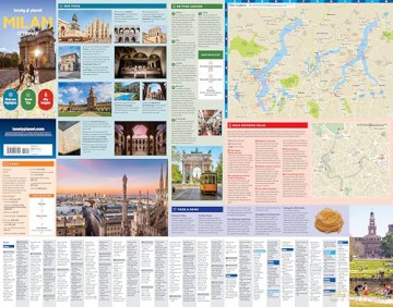 Lonely Planet Milan City Map - Lonely Planet [KSIĄŻKA]