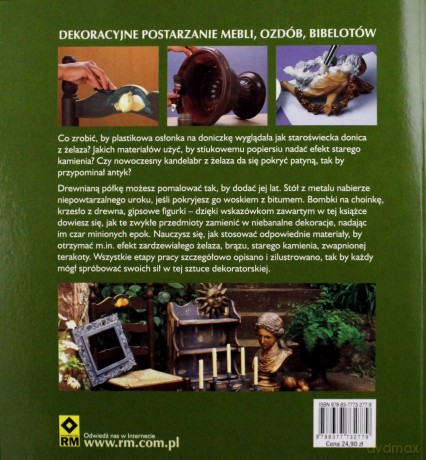 Dekoracyjne postarzanie mebli wyd. II [KSIĄŻKA]