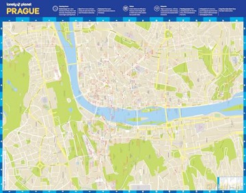 Lonely Planet Prague City Map - Lonely Planet [KSIĄŻKA]