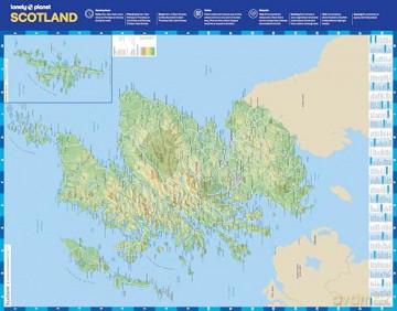 Lonely Planet Scotland Planning Map - Lonely Planet [KSIĄŻKA]