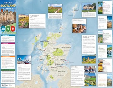 Lonely Planet Scotland Planning Map - Lonely Planet [KSIĄŻKA]