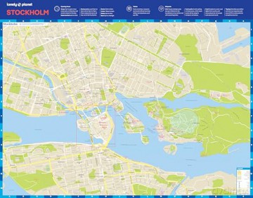 Lonely Planet Stockholm City Map - Lonely Planet [KSIĄŻKA]
