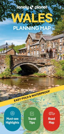 Lonely Planet Wales Planning Map - Lonely Planet [KSIĄŻKA]