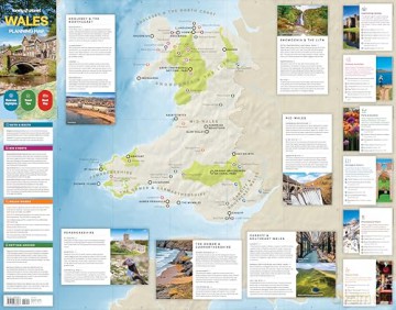 Lonely Planet Wales Planning Map - Lonely Planet [KSIĄŻKA]