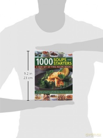 1000 Soups and Starters: A Box Set of Two Recipe Books: The Ultimate Collection of Appetizers, with Delicious Recipes from Around the World, Shown in Over 1000 Glorious Photographs - Bridget Jones [KSIĄŻKA]