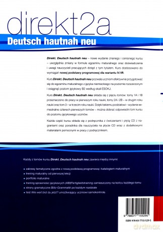 Direkt 2A Deutsch hautnah neu SB+WB LEKTORKLETT [KSIĄŻKA]
