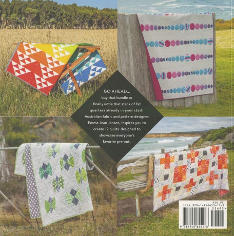 By the Bundle: Turn precuts into patchwork with 12 fat quarter-friendly quilts - Emma Jean Jansen [KSIĄŻKA]