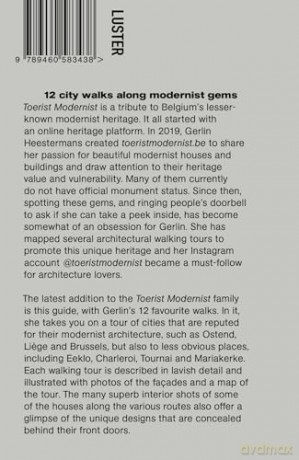 Tourist Modernist/Toerist Modernist: Walking Along Modernist Architecture in Belgium - Gerlin Heestermans [KSIĄŻKA]