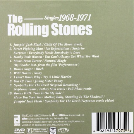 The Rolling Stones: The Singles - Volume 3 [9CD]+[DVD]