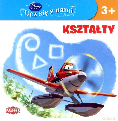 Disney Ucz się z nami. Samoloty. Kształty [KSIĄŻKA]