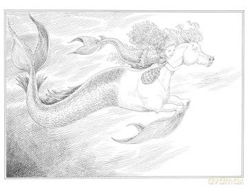 A Mermaid's Diary: The perfect mermaid holiday story from award-winner Chris Riddell - Chris Riddell [KSIĄŻKA]
