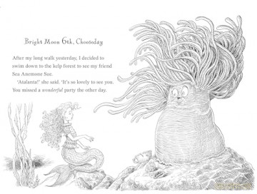 A Mermaid's Diary: The perfect mermaid holiday story from award-winner Chris Riddell - Chris Riddell [KSIĄŻKA]