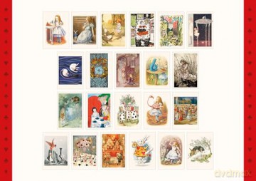Alice Pull-Out Prints: Illustrations from Wonderland - Macmillan Children's Books [KSIĄŻKA]