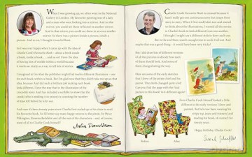 Charlie Cook's Favourite Book 20th Anniversary Edition: with a special shiny cover and fun activities to make and do! - Julia Donaldson [KSIĄŻKA]