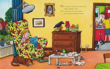 Charlie Cook's Favourite Book 20th Anniversary Edition: with a special shiny cover and fun activities to make and do! - Julia Donaldson [KSIĄŻKA]