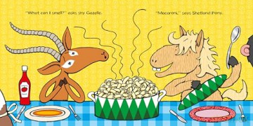 Chocolate Mousse for Greedy Goose: A first book for toddlers who love their food (Toddler Time, 4) - Julia Donaldson [KSIĄŻKA]