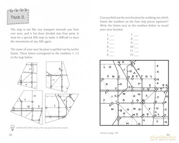 Cluedle - The Case of the Silver Cipher: 60 Super Sleuth Mystery Puzzles: 4 (Cluedle, 4) - Hartigan Browne [KSIĄŻKA]