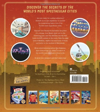 Epic Cities: Take a Tour of 24 Cities - Sam Sedgman [KSIĄŻKA]