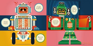 Flip, Flap, Build: Robots: Over 180 different robots to build! - Macmillan Children's Books [KSIĄŻKA]