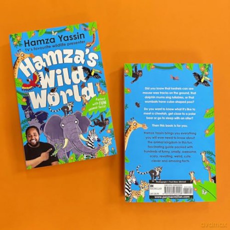 Hamza's Wild World: The essential book for young animal fans, full of fun facts! - Hamza Yassin [KSIĄŻKA]