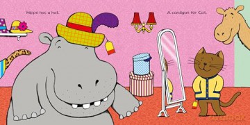 Hippo Has a Hat: A first book for toddlers who are learning to get dressed (Toddler Time, 3) - Julia Donaldson [KSIĄŻKA]