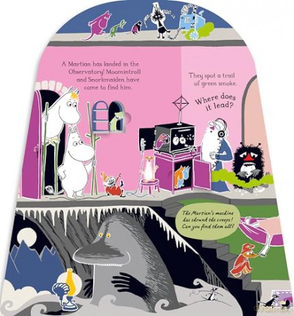 In the Observatory: A Lift-the-Flap Moomin Story - Tove Jansson [KSIĄŻKA]