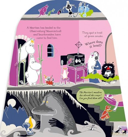 In the Observatory: A Lift-the-Flap Moomin Story - Tove Jansson [KSIĄŻKA]