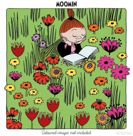 Moomin Moments: A Cute and Cosy Colouring Book for All Ages - Macmillan Children's Books [KSIĄŻKA]