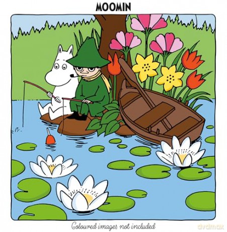 Moomin Moments: A Cute and Cosy Colouring Book for All Ages - Macmillan Children's Books [KSIĄŻKA]