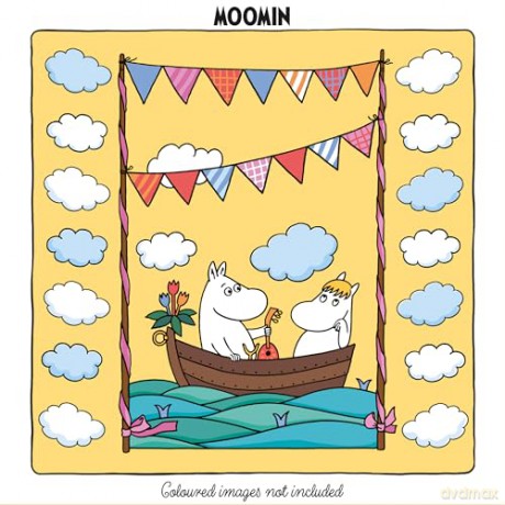 Moomin Moments: A Cute and Cosy Colouring Book for All Ages - Macmillan Children's Books [KSIĄŻKA]