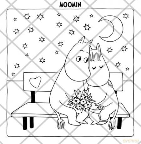 Moomin Moments: A Cute and Cosy Colouring Book for All Ages - Macmillan Children's Books [KSIĄŻKA]