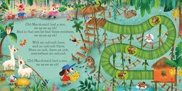Old Macdonald had a Zoo: A Nursery Rhyme Counting Book for Toddlers (Slide and Count, 4) - Camilla Reid [KSIĄŻKA]