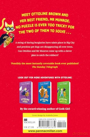 Ottoline and the Yellow Cat: A Beautifully Illustrated Mystery-Adventure: 1 (Ottoline, 1) - Chris Riddell [KSIĄŻKA]