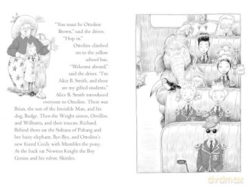 Ottoline Goes to School: A Beautifully Illustrated Mystery-Adventure: 2 (Ottoline, 2) - Chris Riddell [KSIĄŻKA]