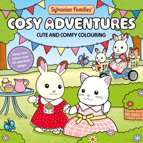 Sylvanian Families Cosy Adventures Colouring Book: Cute and Comfy Designs - Perfect Relaxation for All Ages (Sylvanian Families Cosy Colouring) - Macmillan Children's Books [KSIĄŻKA]