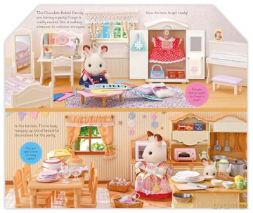 Sylvanian Families: Freya's Perfect Party: A Lift-the-Flap Story - Macmillan Children's Books [KSIĄŻKA]