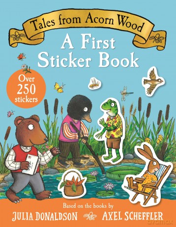 Tales From Acorn Wood: A First Sticker Book - Julia Donaldson [KSIĄŻKA]