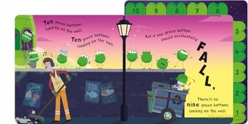 Ten Green Bottoms: A laugh-out-loud tabbed rhyming book with QR audio to sing along (Ten Bottoms, 1) - Barry Timms [KSIĄŻKA]