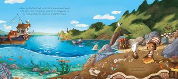 The Great Green Island: An Inspiring Adventure Celebrating the Magic of the Natural World - Becky Colvin [KSIĄŻKA]