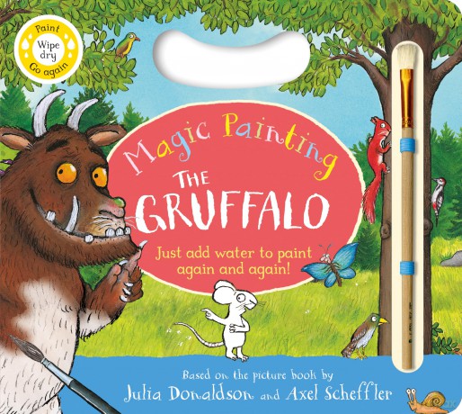 The Gruffalo Magic Painting Book: Just add water for mess-free fun! - Julia Donaldson [KSIĄŻKA]