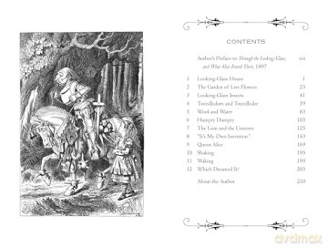 Through the Looking-Glass: Celebrating the 160th Anniversary of the Macmillan Alice - Lewis Carroll [KSIĄŻKA]