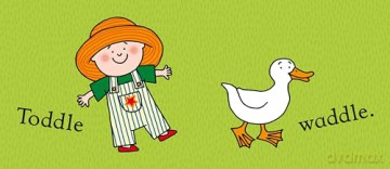Toddle Waddle: A first book for toddlers who are learning to walk and talk (Toddler Time, 6) - Julia Donaldson [KSIĄŻKA]