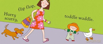 Toddle Waddle: A first book for toddlers who are learning to walk and talk (Toddler Time, 6) - Julia Donaldson [KSIĄŻKA]