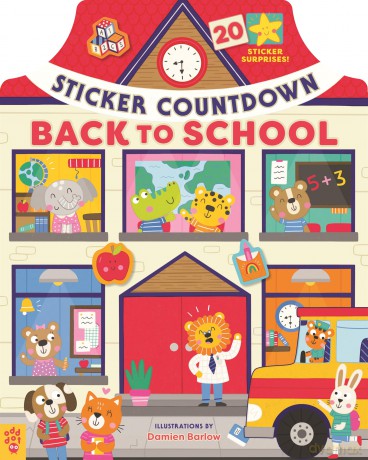 Sticker Countdown: Back to School - Odd Dot [KSIĄŻKA]