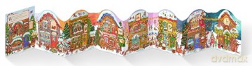 Brown Bear Wood: Christmas is Coming to Town!: A Fold-Out Christmas Village and Kalendarz Adwentowy! - Rachel Piercey [KSIĄŻKA]