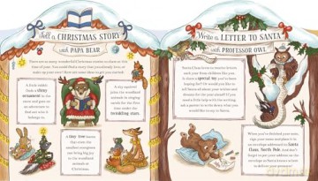 Brown Bear Wood: Christmas is Coming to Town!: A Fold-Out Christmas Village and Kalendarz Adwentowy! - Rachel Piercey [KSIĄŻKA]